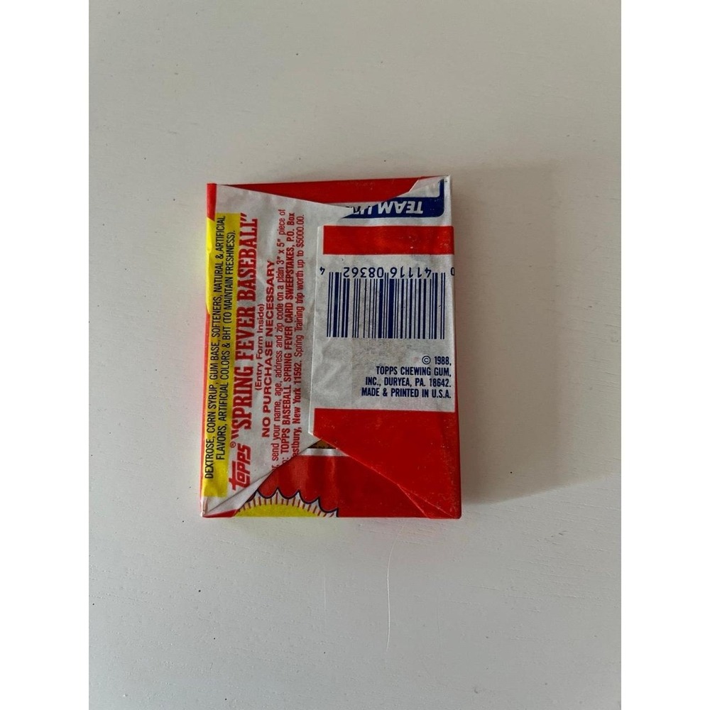 Topps 1988 Major League Baseball Wax Packs -Set of 2 Unopened - Picture 4 of 4